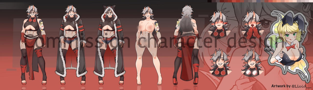 Custom character design | Full colors